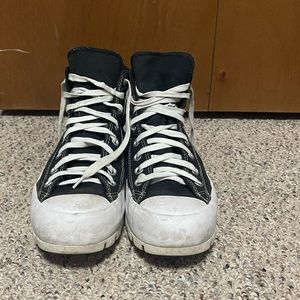 Black All Star Lugged Converse